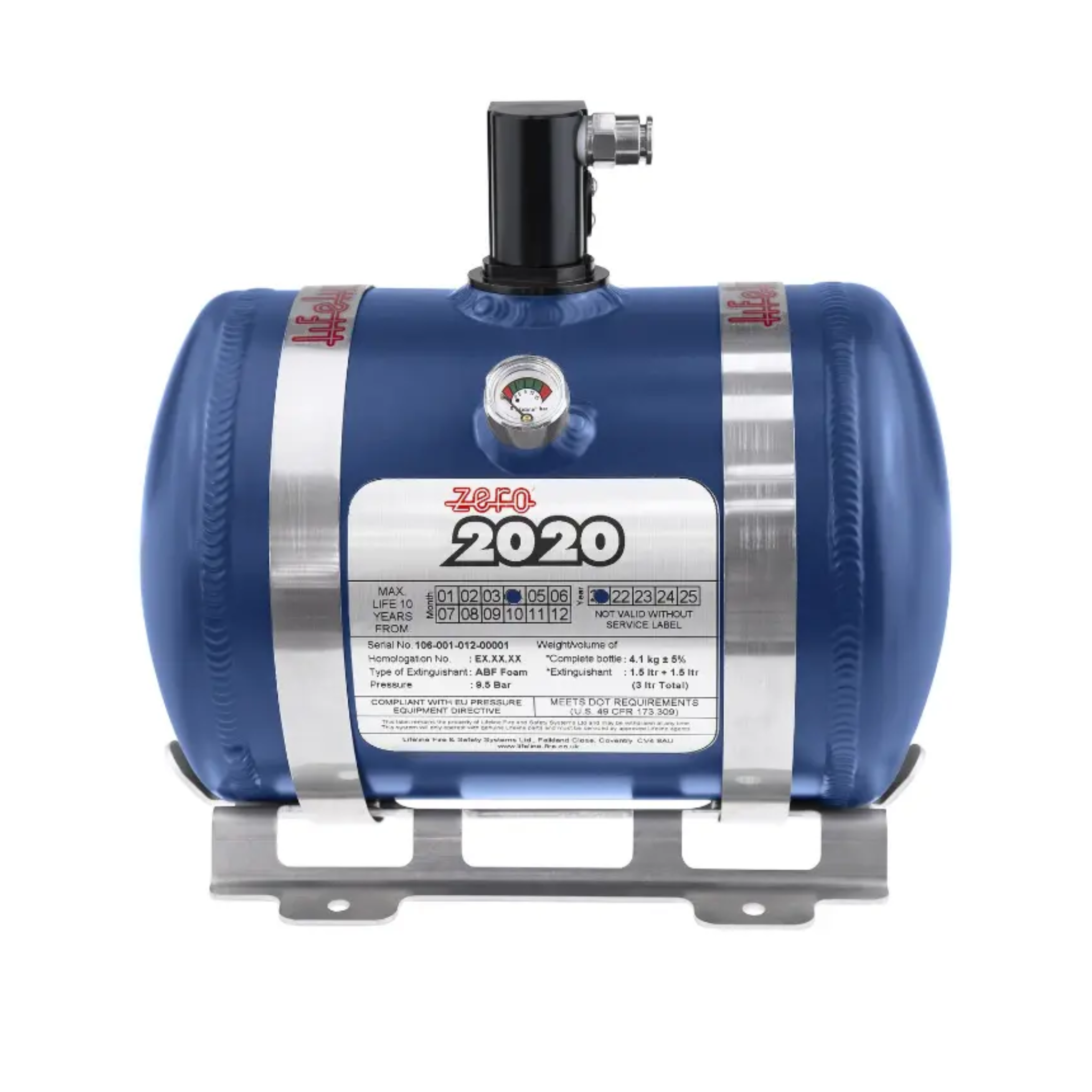 Lifeline Zero 2020 Fire Marshal FIA Fire System - 3L ABF Electric