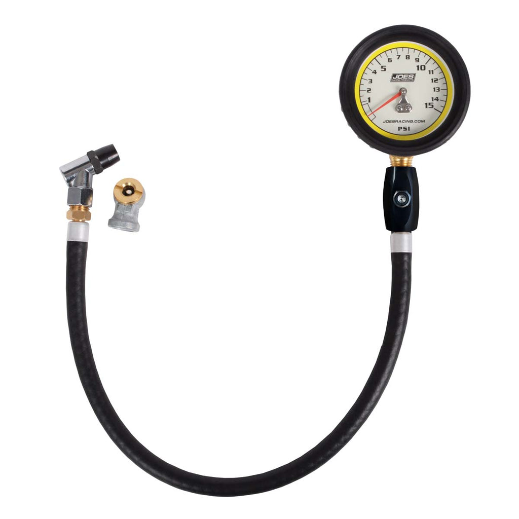 Joes Racing Products Pro Tire Pressure Gauge - 0-15 PSI