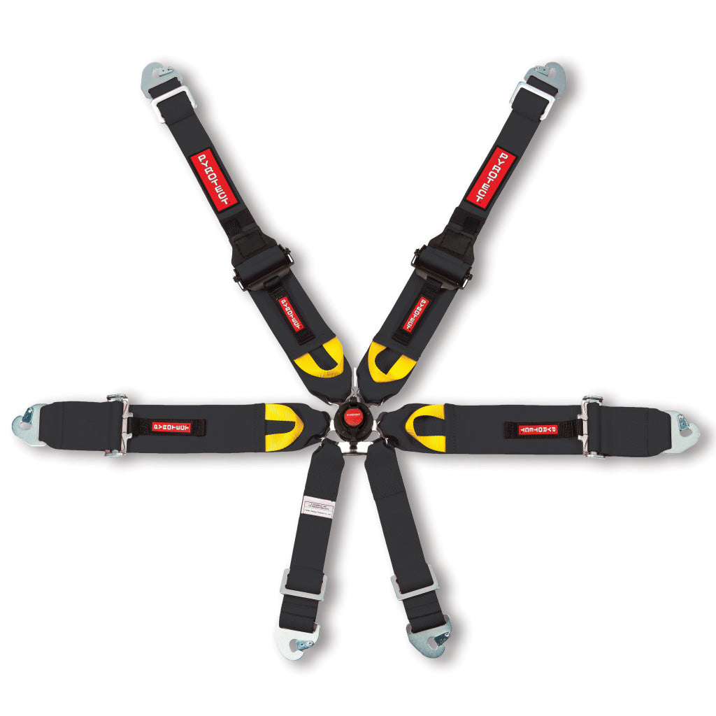 6PT 3″HARNESS, CAMLOCK W/LIGHT WEIGHT ADJUSTERS, FIA-8853