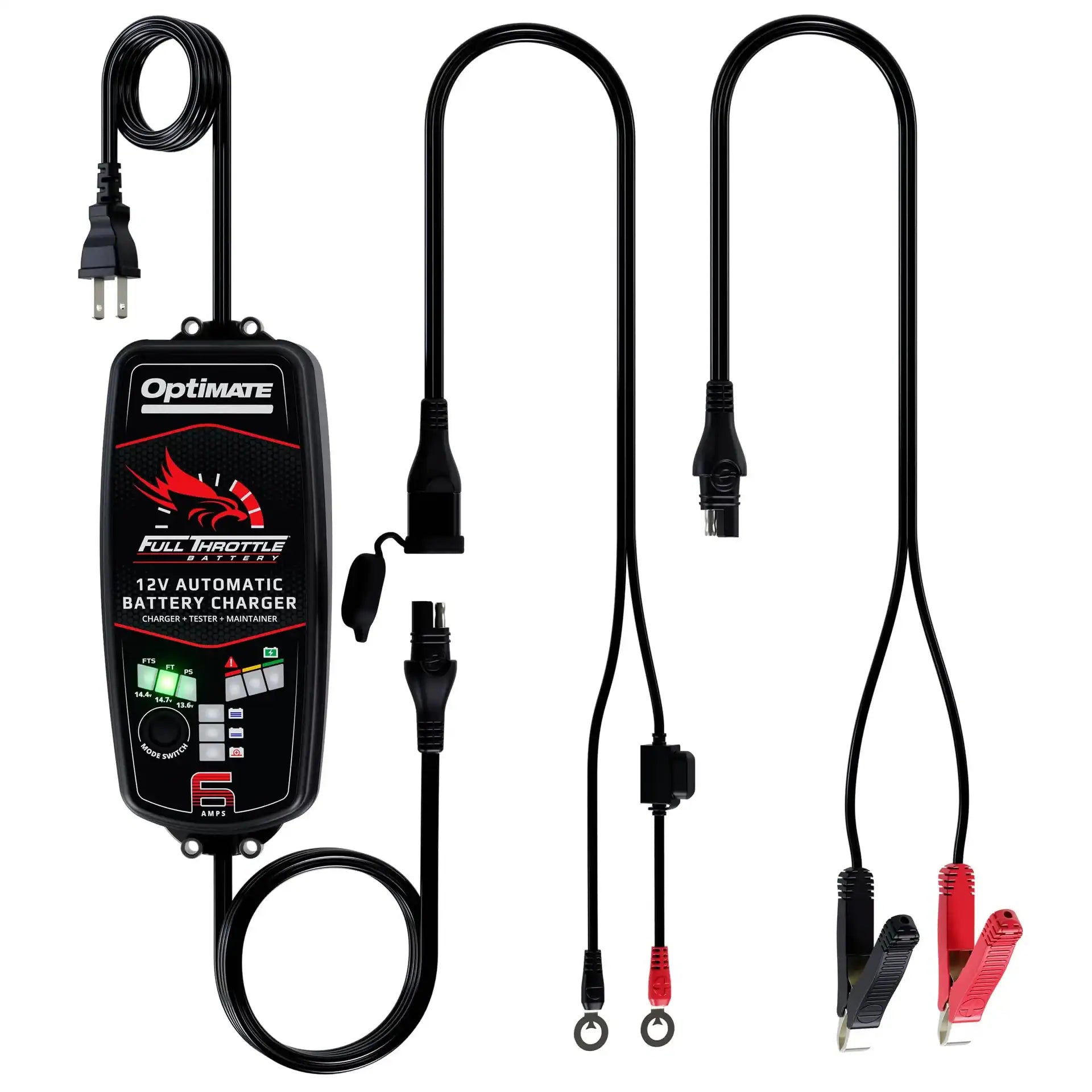 Full Throttle Optimate-6 AGM Battery Charger